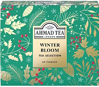 چای تی بگ احمد Ahmad مدل زمستان جادویی Winter Wonder ( جعبه 60 عددی )