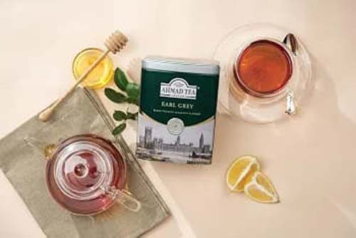 چای احمد Ahmad مدل ارل گری Earl Grey ( قوطی فلزی 200 گرمی )