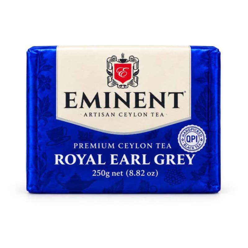 چای سیاه امیننت Eminent مدل رویال ارل گری Royal Earl Grey  ( پاکت 250 گرمی )