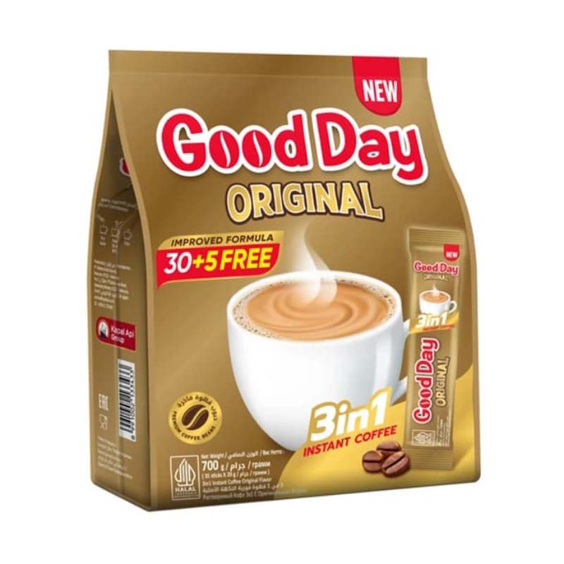 کافی میکس ۳ در ۱ گوددی Good Day مدل اورجینال Original ( بسته 35 عددی )