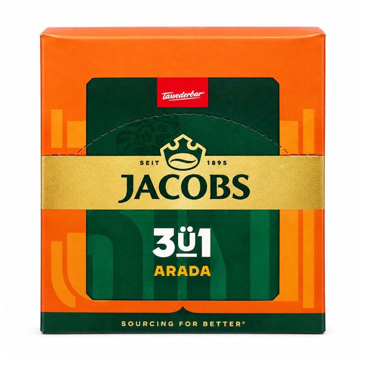کافی میکس ۳ در ۱ جاکوبز Jacobs مدل ARADA ( بسته ۴۰ عددی )