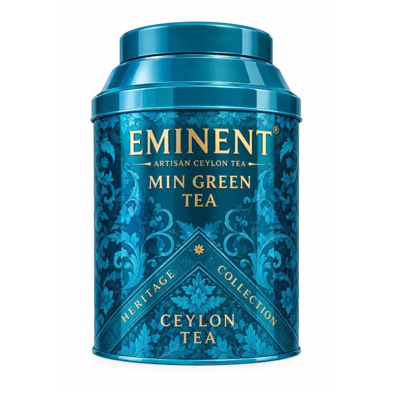 چای سبز امیننت Eminent مدل نعناع Mint Green ( قوطی فلزی 150 گرمی )