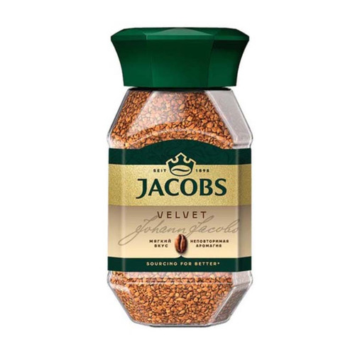 قهوه فوری جاکوبز Jacobs مدل ولوت Velvet ( شیشه 95 گرمی )