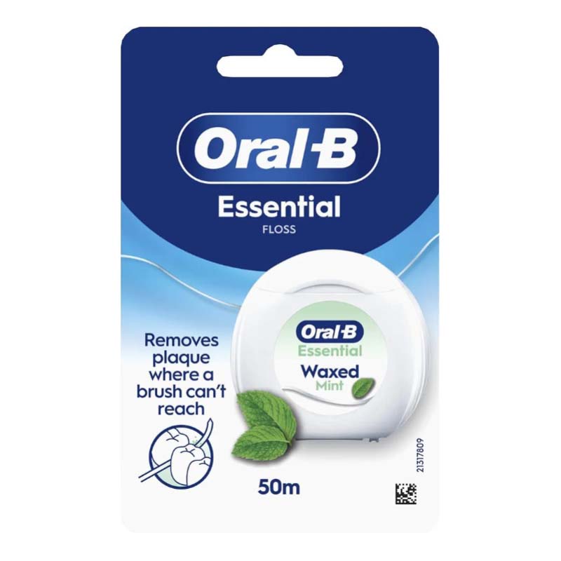 نخ دندان نعنایی اورال بی Oral-B مدل Essential Waxed Mint