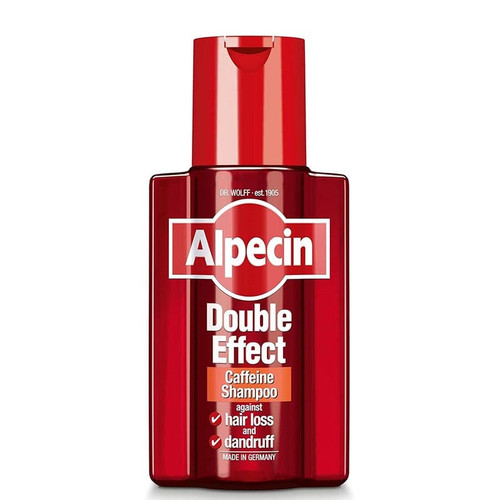 شامپو ضد ریزش و ضد شوره آلپسین Alpecin مدل دابل افکت Double Effect