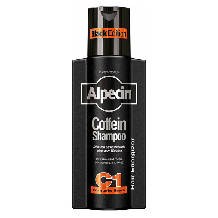 شامپو ضد ریزش مشکی آلپسین Alpecin مدل سی وان کافئین دار C1 Coffein