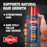 شامپو ضد ریزش آلپسین Alpecin مدل سی وان کافئین دار C1 Coffein