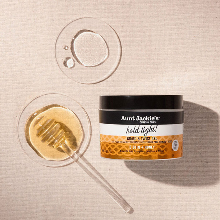 ژل توئیست و استایل قوی آنت جکیز Aunt Jackie's مدل عسل و بیوتین Honey & Biotin