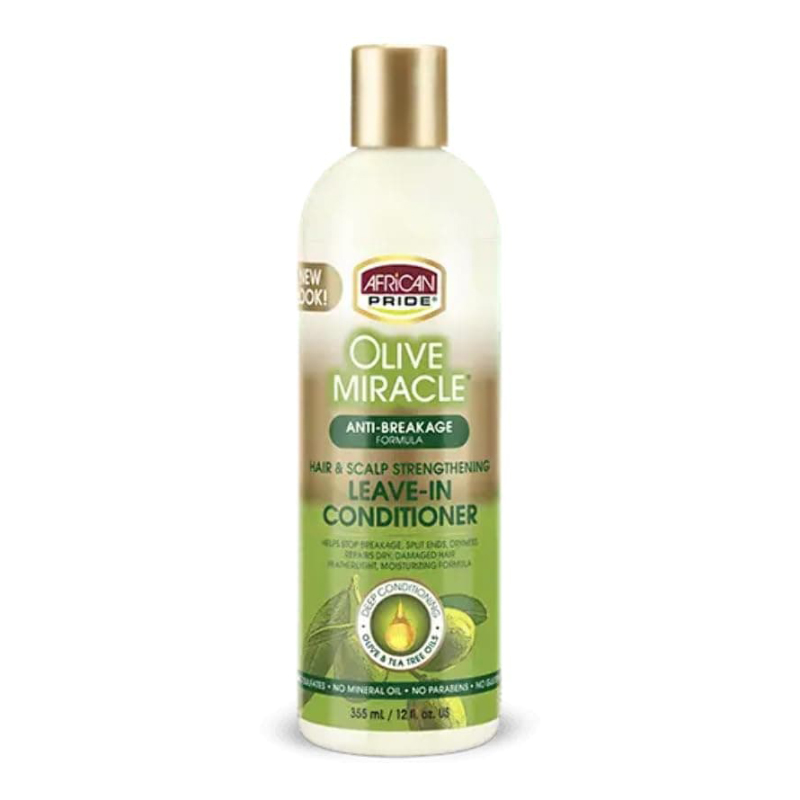 آبرسان و نرم‌ کننده بعد از حمام زیتون آفریکن پراید African Pride مدل Olive Miracle
