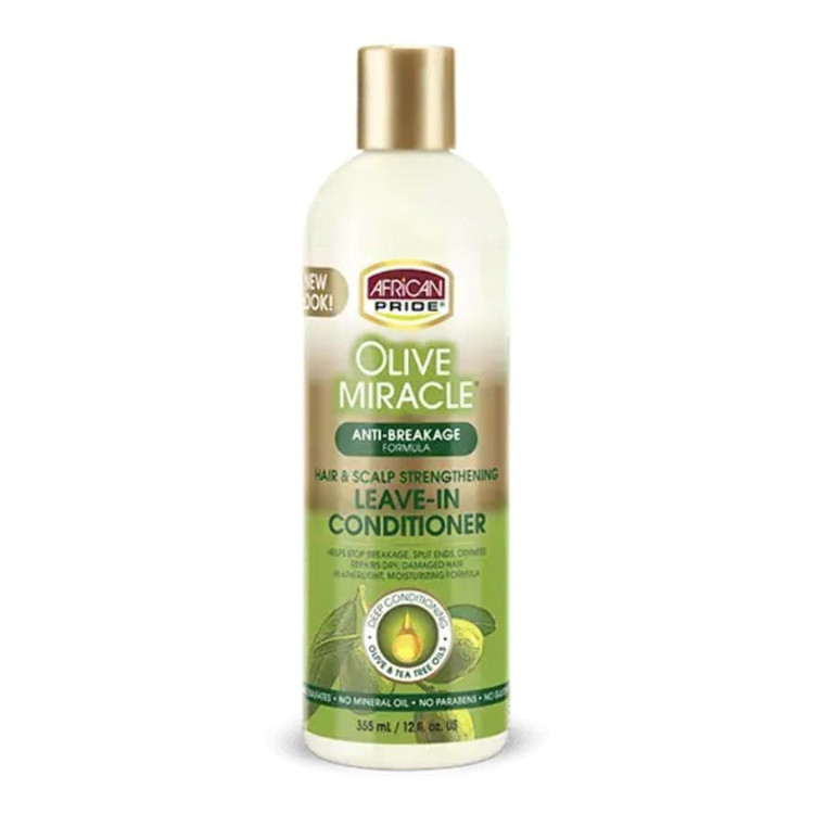 آبرسان و نرم کننده بعد از حمام زیتون آفریکن پراید African Pride مدل Olive Miracle