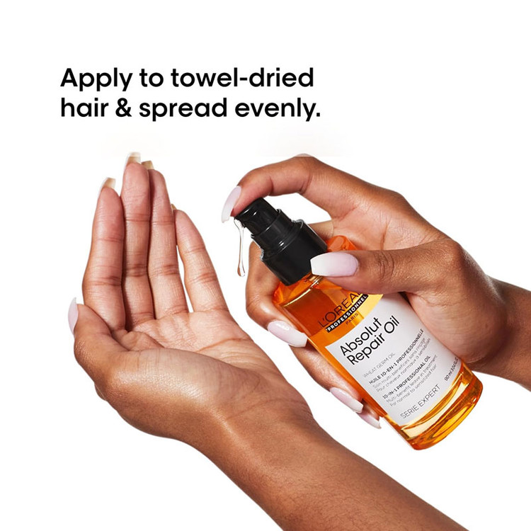 روغن موی ترمیم کننده ۱۰ کاره لورآل L’Oréal مدل ابسولوت ریپیر Absolut Repair