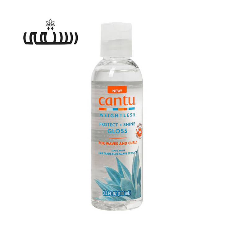 سرم درخشان کننده و محافظت از ساقه آگاوه کنتو Cantu کالکشن جدید Weightless Smoothing