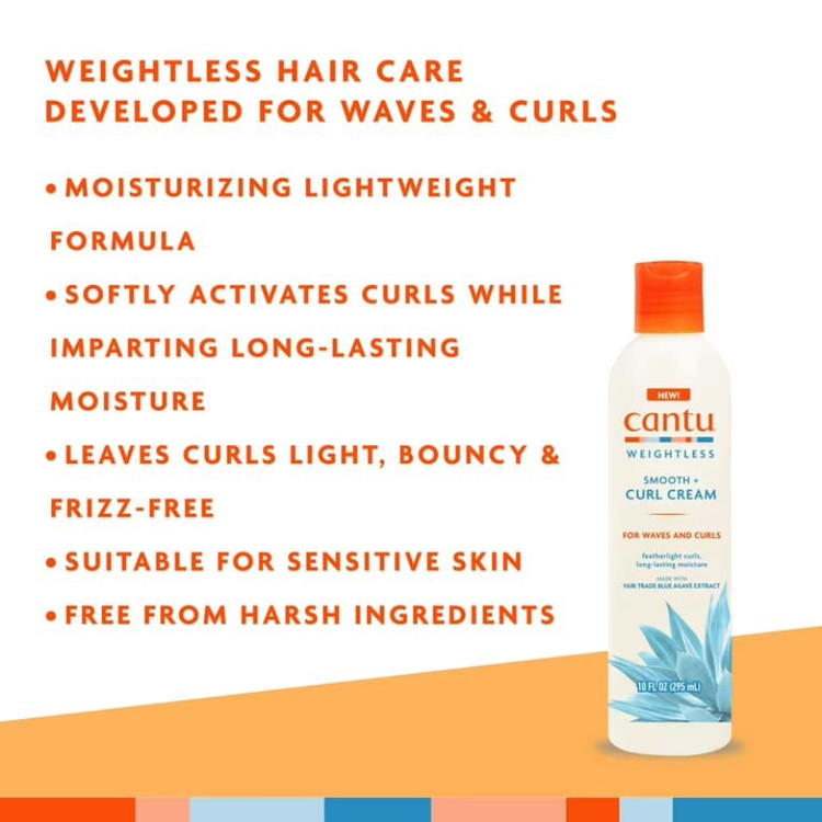 کرم فر استایل آگاوه کنتو Cantu کالکشن جدید Weightless Smoothing