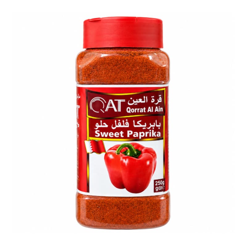 پودر فلفل پاپریکا شیرین قرة العین QAT  Sweet Paprika ( 250 گرم )