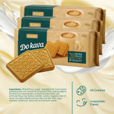 بیسکوئیت مخصوص قهوه روشن Roshen Do Kavy با طعم کره و وانیل ( بسته ۱۸۵ گرمی )