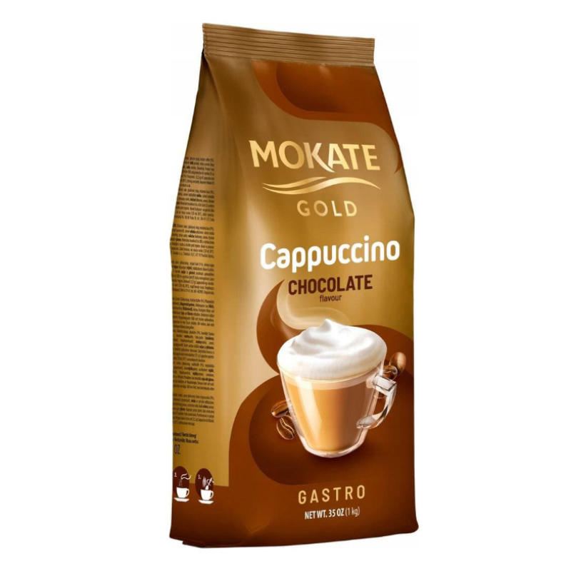 کاپوچینو گلد موکاته Mokate مدل شکلاتی  Chocolate ( بسته یک کیلویی )