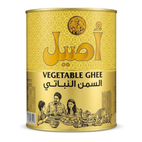 روغن جامد نباتی اصیل Aseel ( قوطی 4 کیلوگرم )