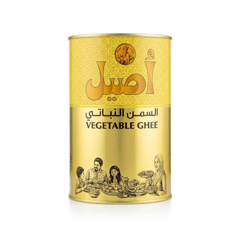 روغن جامد نباتی اصیل Aseel ( قوطی یک کیلوگرم )