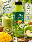 نوشیدنی اسموتی سبز نوان Nawon Green Smoothie با طعم کیوی ، سیب سبز ، انبه ( 500 میل )