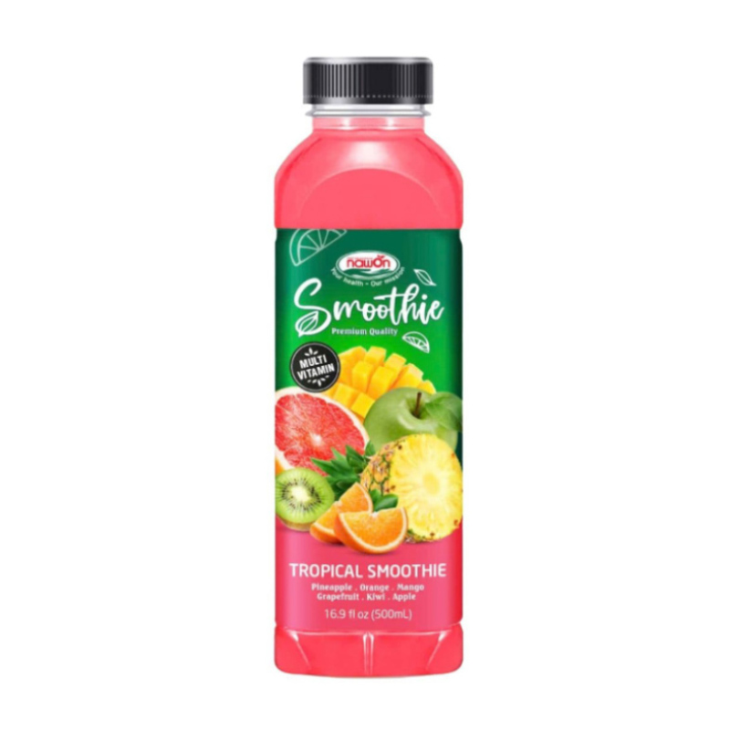 نوشیدنی اسموتی استوایی نوان Nawon Tropical Smoothie با طعم میوه های استوایی ( 500 میل )