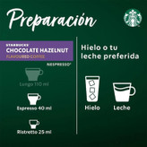 کپسول قهوه استارباکس starbucks مدل شکلات و فندق Chocolate Hazelnut ( پک 10 عددی )